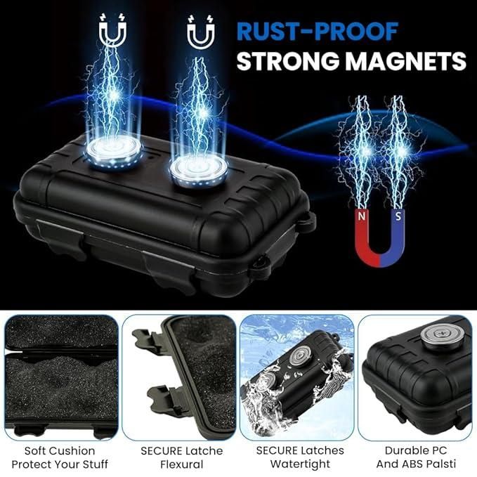 Magnetic Box for Storage Under Car